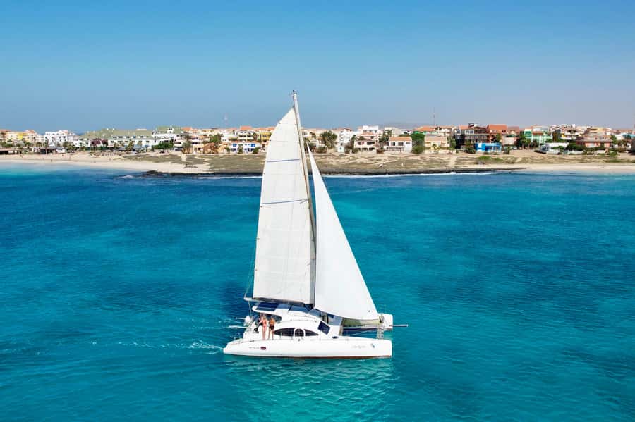 3-hour Catamaran Adventure on the waters of Sal Island - Three hours of open sea, without the party-boat noise
