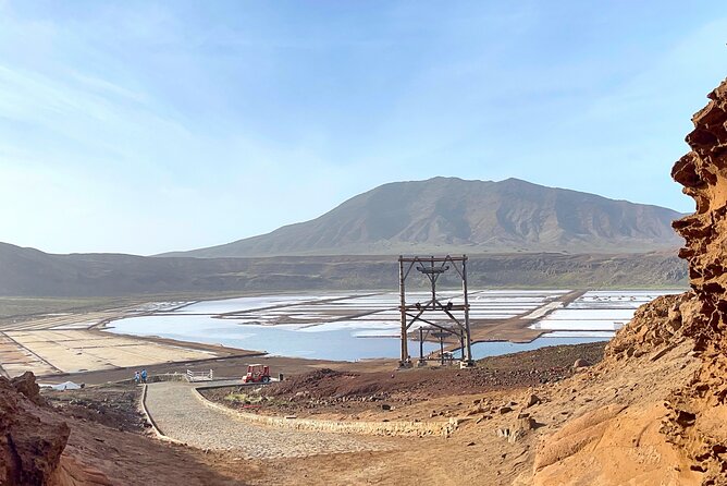 3-Hour Shark Bay and Salt Lakes in Sal Island Guided Tour - Floating inside Pedra de Lume’s salt crater
