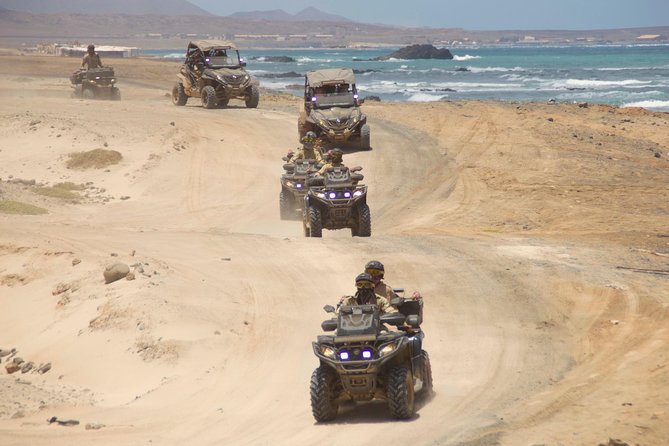 4h ATV 500cc 4x4 Quad Island Adventure - Starting in Santa Maria with the right gear