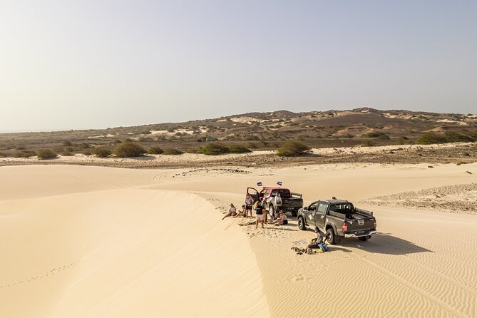 4WD Boa Vista group day tour south and north with sandboarding - Santa Monica is the day’s great open-beach moment
