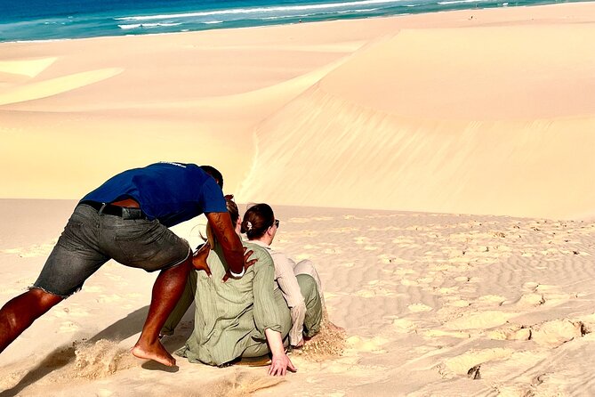 4WD Boa Vista group day tour south and north with sandboarding - Cabo Santa Maria and the shipwreck finish the route