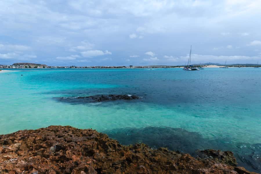 Boa Vista: Beautiful Beaches, Turtles & Djeu Island Snorkel - Lighthouse views toward Shark Bay