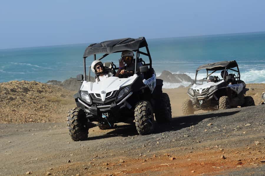 Boa Vista Island: Dunes, Desert &Sal Rei 4WD Buggy Adventure - The guide can shape the whole ride