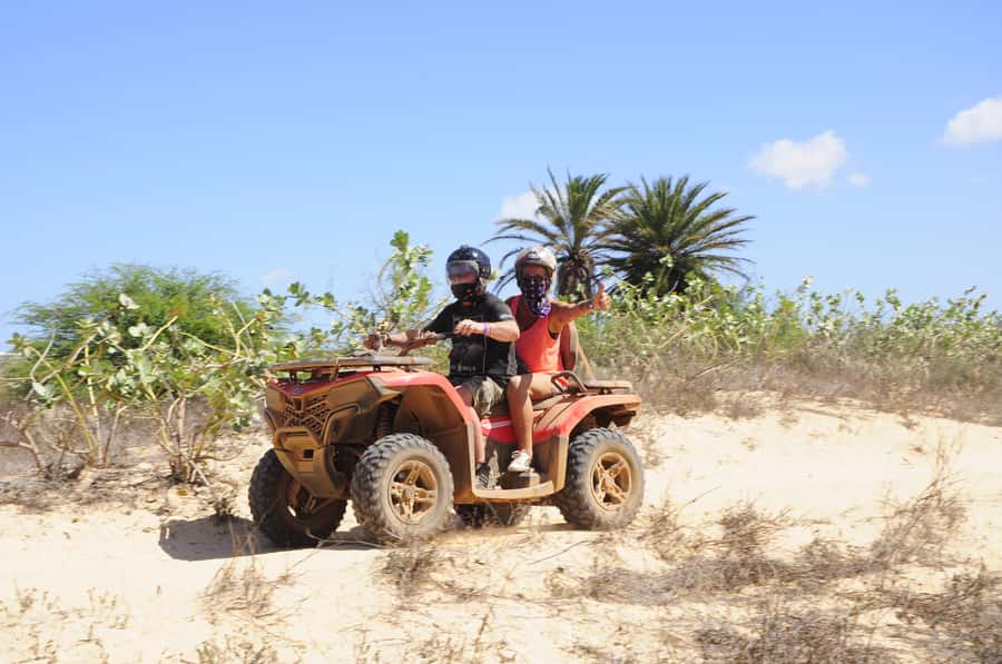Boa Vista: Off-Road Quad Bike to Santa Monica & Caves - Santa Monica Beach, 12 kilometers of white sand