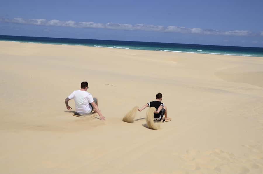 Boavista: Turtle, Shark, Santa Monica, Sandboard & Tasting - Shark Bay and the no-guarantee rule