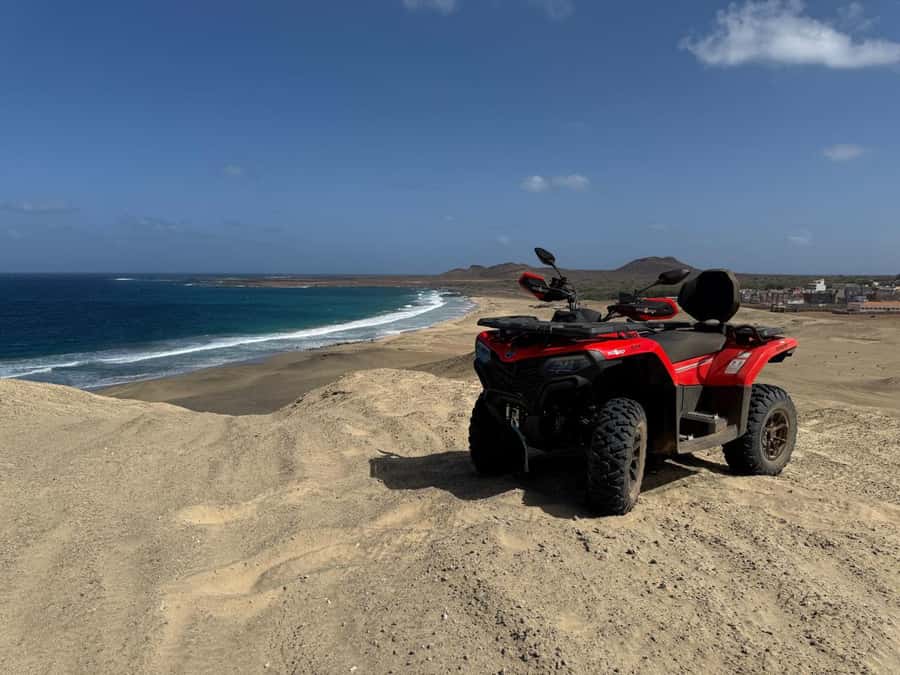 Cape Verde: São Vicente Island 4x4 Quad Tour - Along the coast toward Calhau