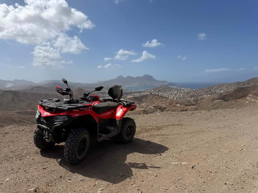 Cape Verde: São Vicente Island 4x4 Quad Tour - Returning through Mindelo