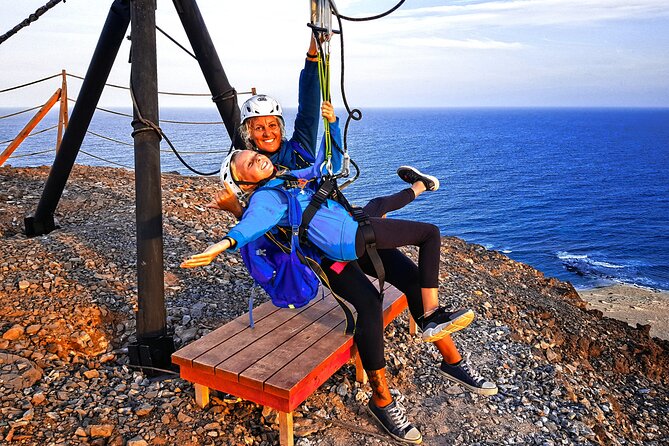 Complete Excursion and Flight on the Zipline Cabo Verde - Live Cape Verdean music and dancing