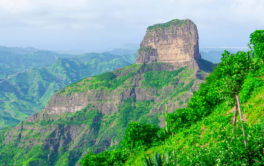 From Praia: Banana Plantation Tour and Cuscuz Workshop - Rocks, valleys, and Monte Txota