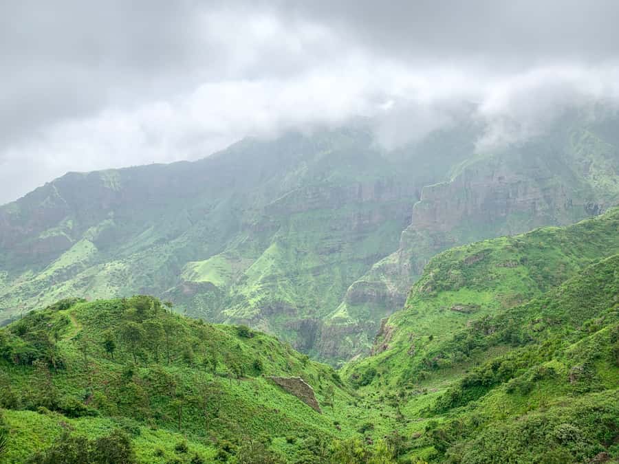 From Praia: Santiago Island Highlights Tour - The mountain road to 1,000 meters