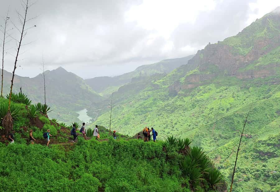 From Tarrafal: Verdant Valley Hike & Lunch With Locals - Walking through Cape Verde’s mountain country