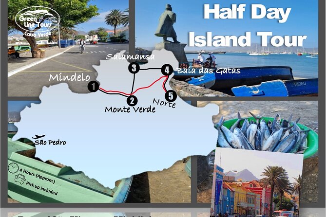 Half Day Island Tour, Sao Vicente, 4h - Key points at a glance