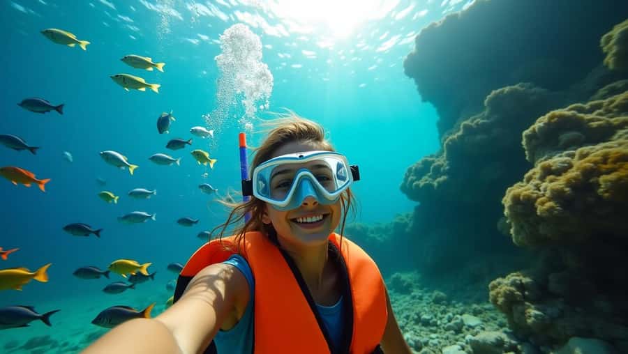 Ilha Do Sal: Snorkeling with Local Guide - The boat ride and first reef area