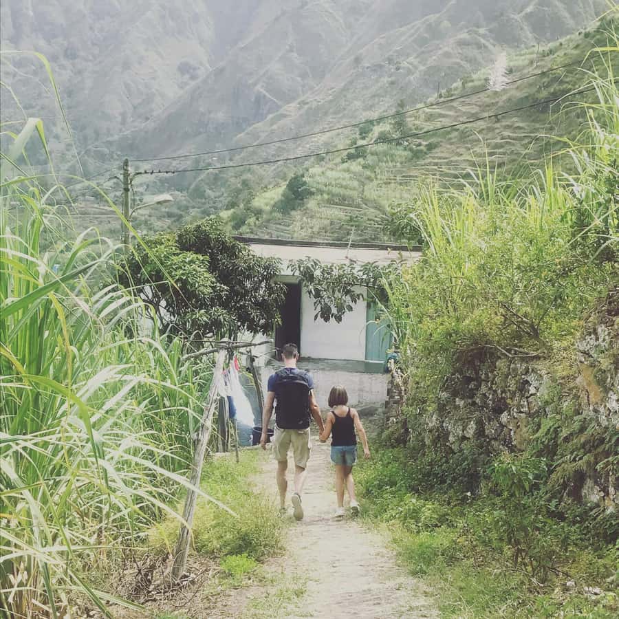 Paúl hike, the green garden - Farms, fruit trees, and working countryside