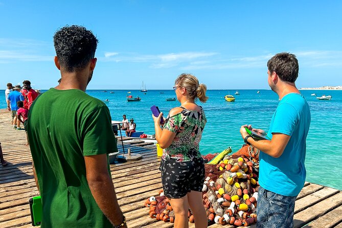 Private Guided Tour of Sal Island | Electric Car with Audio Guide - The Santa Maria pier and the working side of the beach
