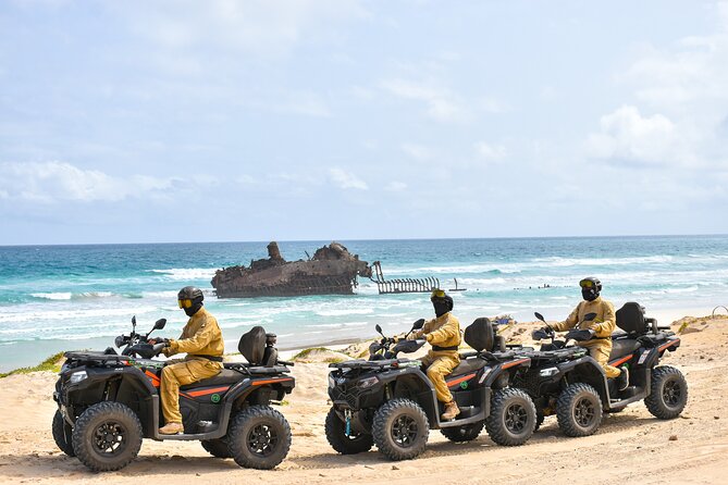 Quad Adventure Tour in North Boa Vista - Cabo Santa Maria and the stranded ship
