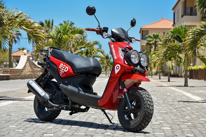 Rent a Scooter in Sal Island - The road, the scooter, and the riding experience