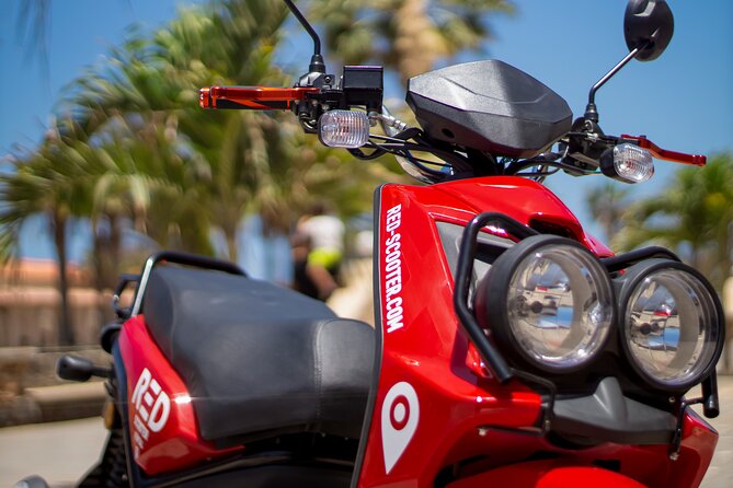 Rent a Scooter in Sal Island - Picking up the scooter in Santa Maria