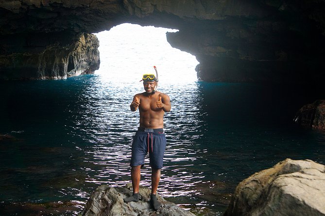 Ribeira da Barca: Boat Trip to the Cave, Snorkeling and BBQ on the beach - Pilon de Achada Leite and Santiago’s volcanic coast