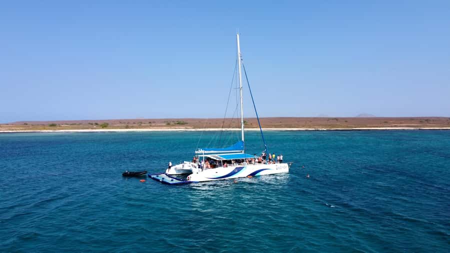 Sal: All-Inclusive Half-Day Lounge Catamaran Cruise - A useful option for children and cautious swimmers