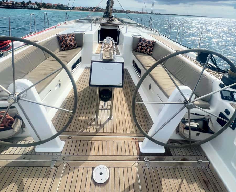 Sal, Cape Verde: Half day on Cuba Libre sailing yacht - The Atlantic Can Be Rough