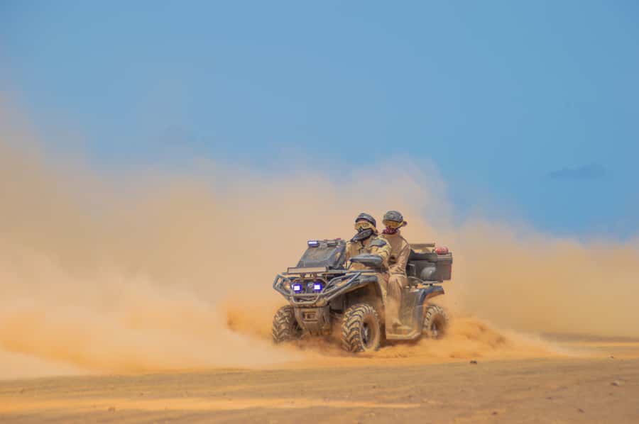 Sal Island: 4-Hour ATV Quad Island Tour - Murdeira Bay and the Lion Mountain View