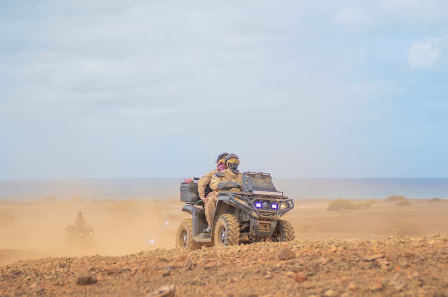 Sal Island: 4-Hour ATV Quad Island Tour - Fontona Oasis and Palmeira’s Port