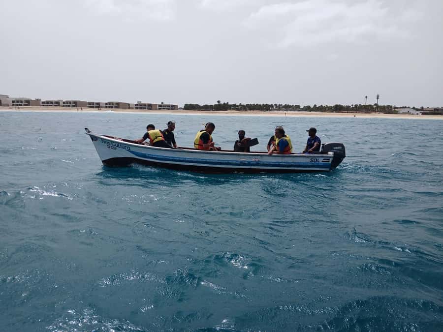 Sal Island: Santa Maria Snorkelling - The Bolama Wreck gives the outing a real purpose