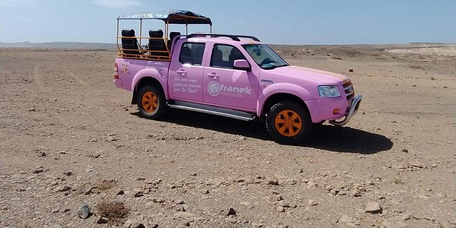 Sal: Island tour with offroad touch and creative pictures - Shark Bay and the appeal of a quick coastal stop
