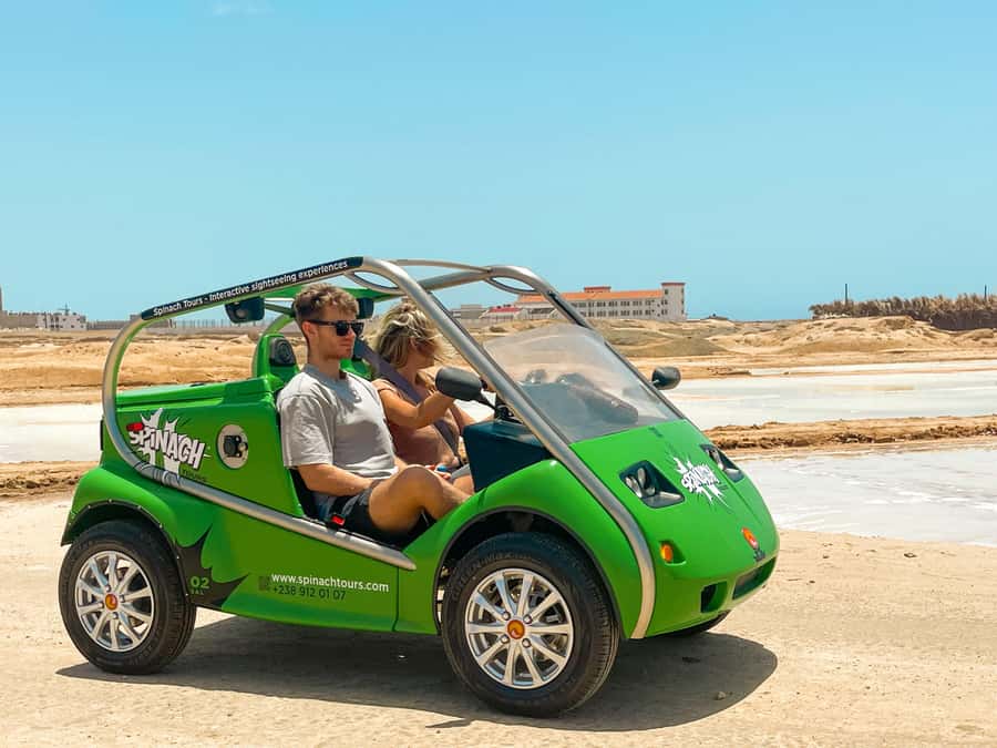Sal Island: Two Hours Self-Drive Tour around Santa Maria - Shell Cemetery Beach and Sal’s salt ponds