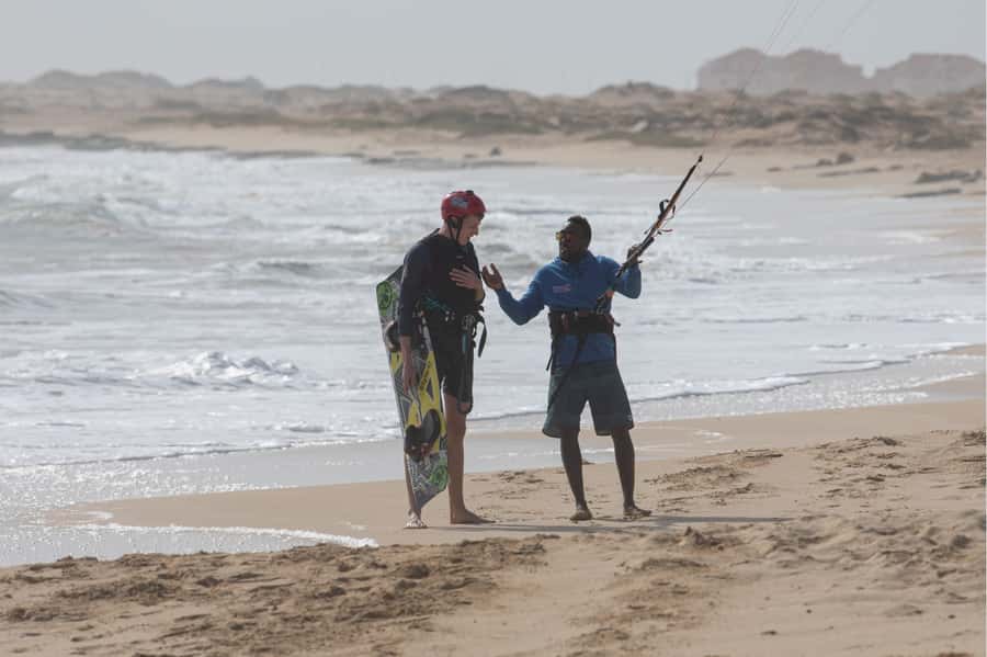 Sal: Kitesurfing Lessons - Who will get the most from this lesson