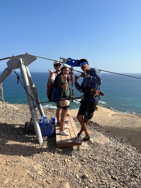 Santa Maria: Serra Negra Zipline Experience - The launch point and those wide Sal views