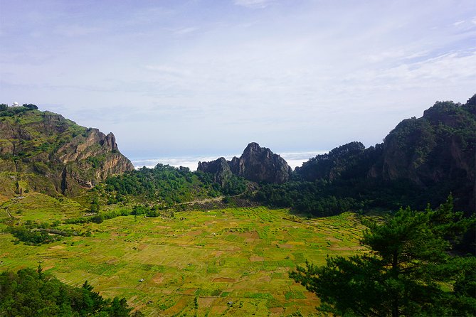 Santo Antão: Full-day Island Tour & Visit to Cova de Paúl Volcano Crater - Ponta da Sol and its small fishing boats
