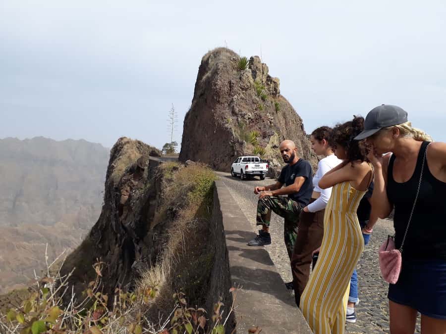Santo Antão Highlights: Day Trip by Car with Ferry from SV - The New Coastal Road back to Porto Novo