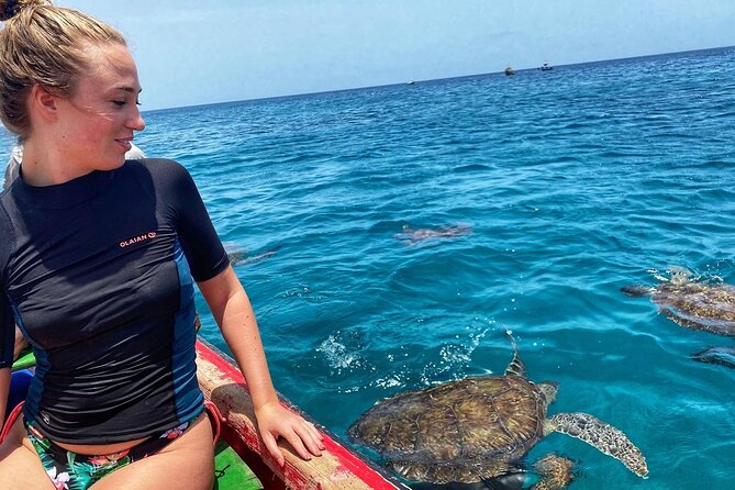 São Pedro experience (hiking & snorkeling with turtles) - Walking to the lighthouse above the cliff coast