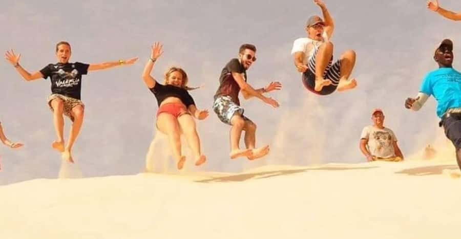 São Vicente: Highligts tour for cruise ship travelers - Catfish Bay and the Sahara-shaped dunes