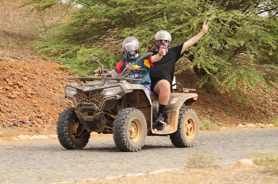 São Vicente: Quad Bike Tour in Mindelo - 4 Hours Adrenaline - Baía das Gatas gives the ride a welcome pause