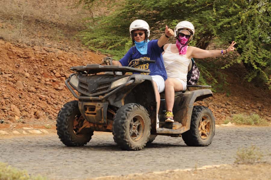 São Vicente: Quad Bike Tour in Mindelo - 4 Hours Adrenaline - Ribeira de Calhau shows a different side of the island