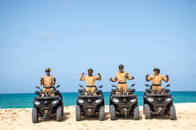 South of Boa Vista Adventure Explore the Desert by Quad - Finding cliffs and caves at Praia de Varandinha