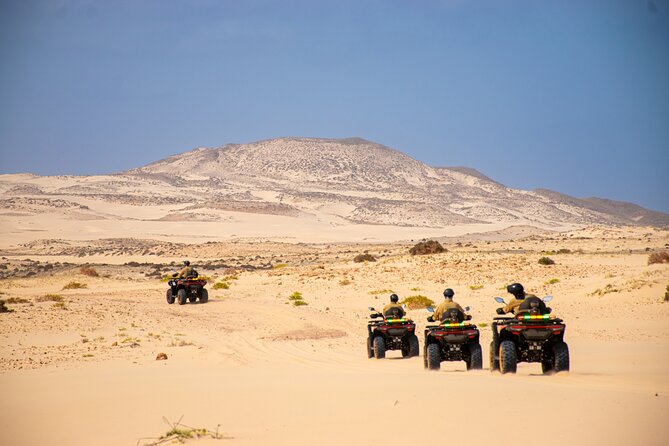 South of Boa Vista Adventure Explore the Desert by Quad - Riding the open sand at Morro de Areia