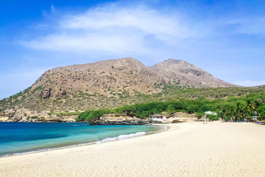 Tarrafal Bay Boat Trip and Beach Day - The return through Serra Malagueta at sunset